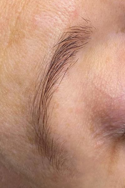 Microblading, før