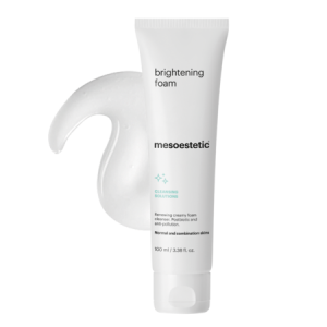 mesoestetic brightening foam