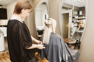 RÅH Majorstua, Industrigata, frisørsalong