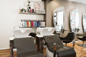 RÅH Majorstua, Industrigata, frisørsalong